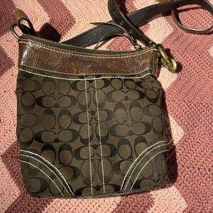 BROWN COACH PURSE